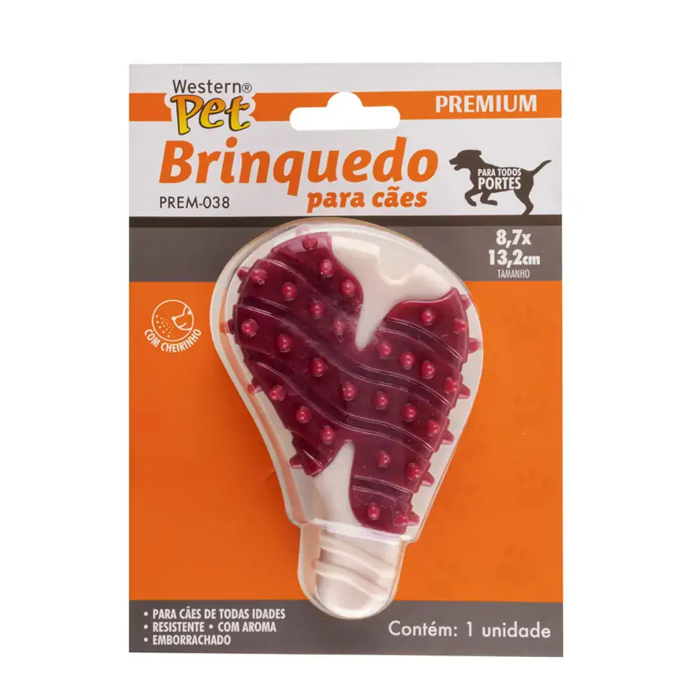 Brinquedo Western P/cao Bife Macico Un