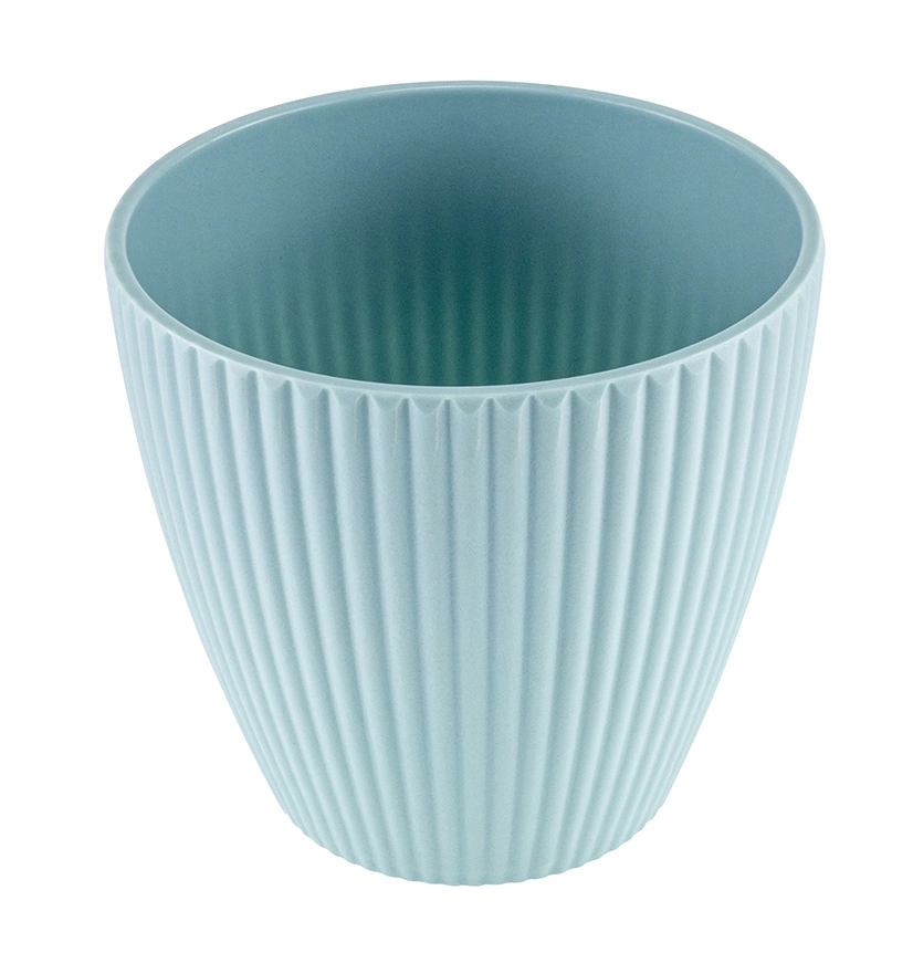 Vaso De Melamina Amarilis 12cm Azul Etilu