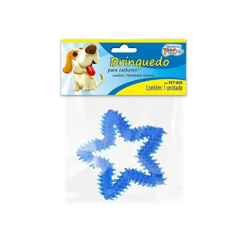 Brinquedo Cão Mordedor Estrela Western Pet