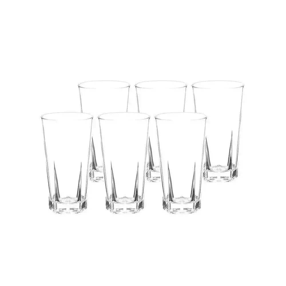 Jogo de copos alto com 6 unidades 350ml
