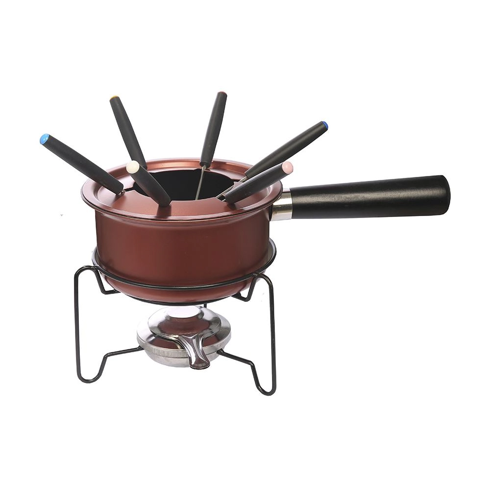 Conj P/fondue Hauskraft Alba 10pc Un
