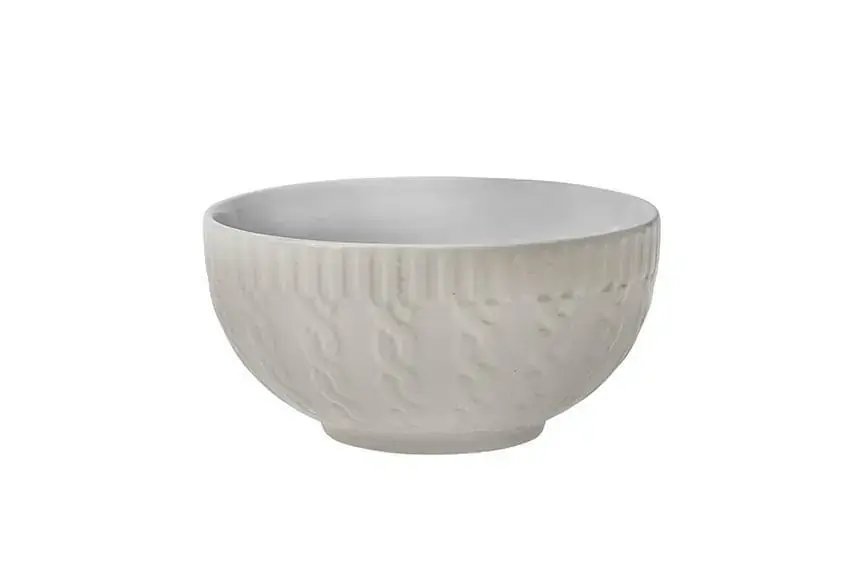 Bowl Textura Winter 540Ml Branco Hauskraft