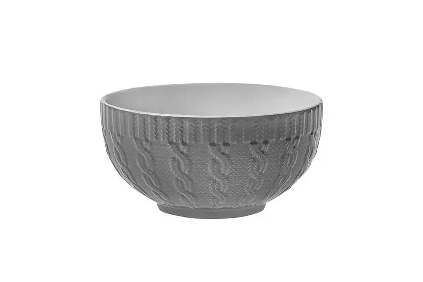 Bowl Textura Winter 540Ml Cinza Hauskraft