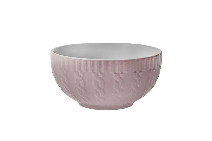 Bowl Textura Winter 540Ml Rosa Hauskraft