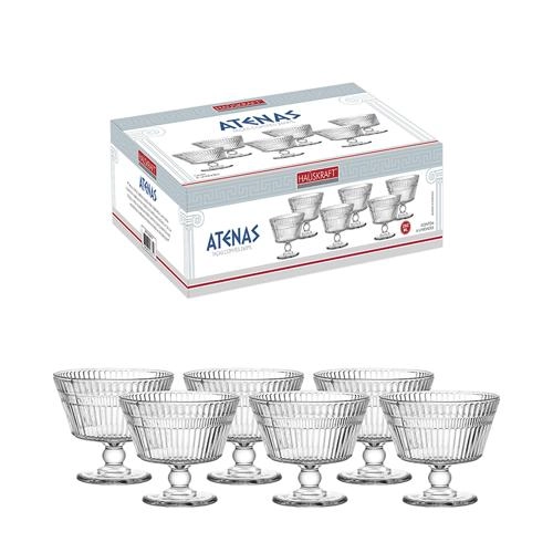 Taça C/ Pé Atenas 260Ml Conjunto 6 Peças Hauskraft