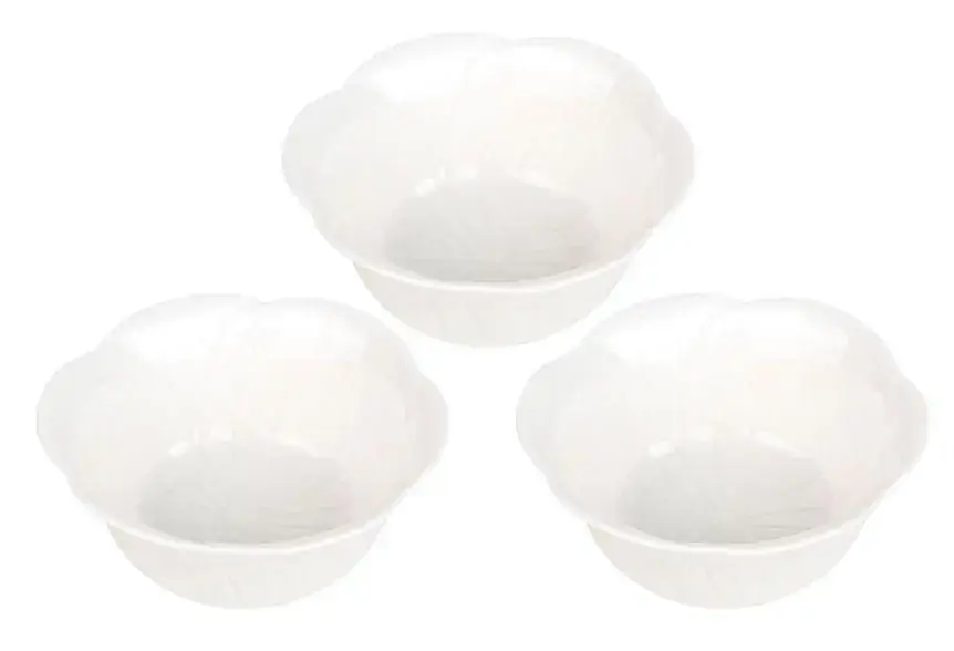 Petisqueira Flor 9,5 cm Jogo 3 Peças Hauskraft