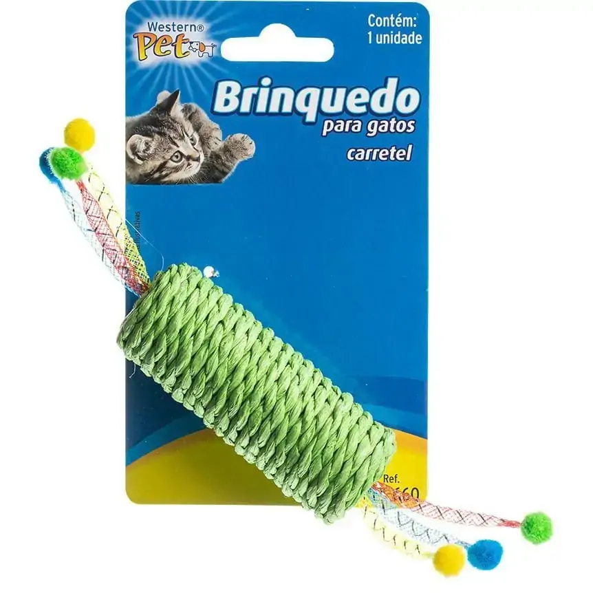 Brinquedo Gato Carretel Western Pet