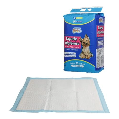 Tapete Hig Western Pet 56cmx60cm 30un