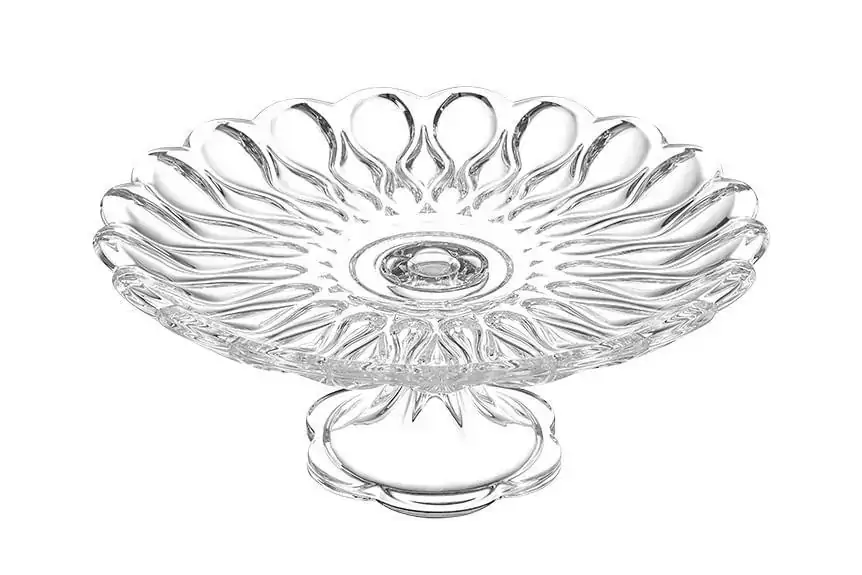 Centro Mesa com Pé Camelia 13 cm Hauskraft