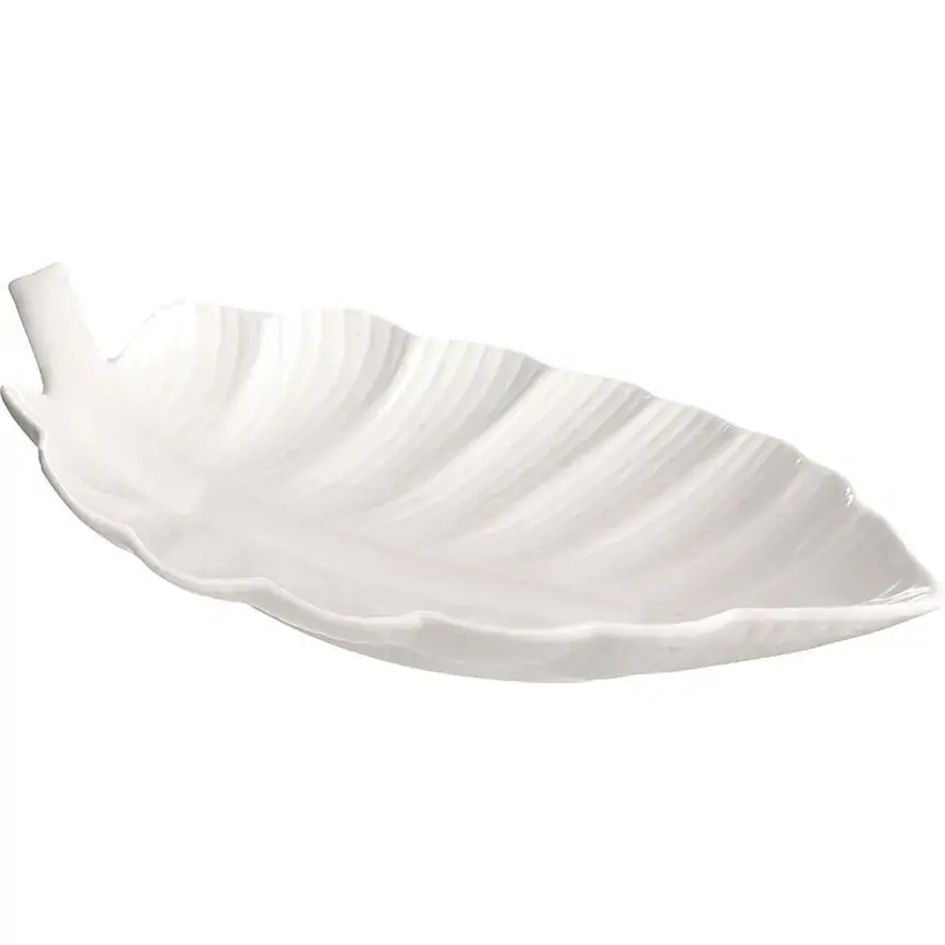 Folha Decor Procelana 34,5Cm Hauskraft