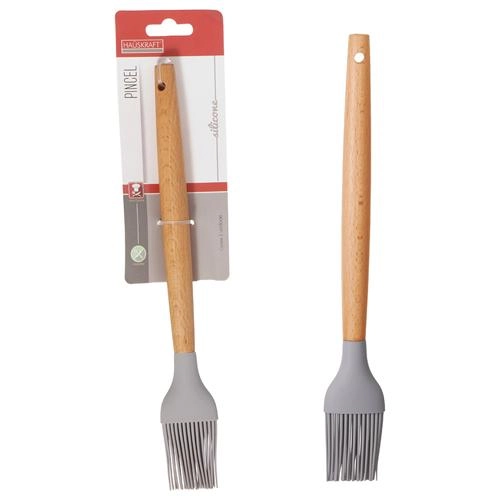 Pincel Hauskraft Silicone Cb Cinza Un