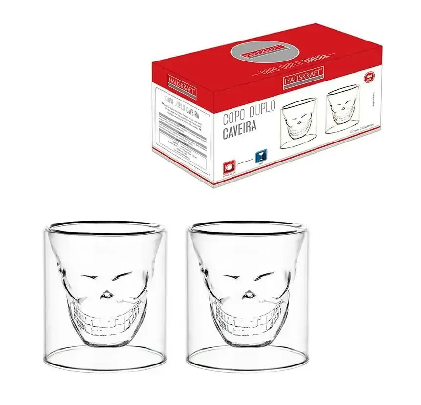 Copo Vidro Transparente 150 ml Haüskraft