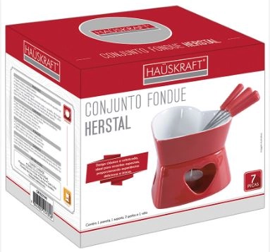 Conjunto Fondue Herstal Vm 7pcs Cjfn037 Vm Etilux
