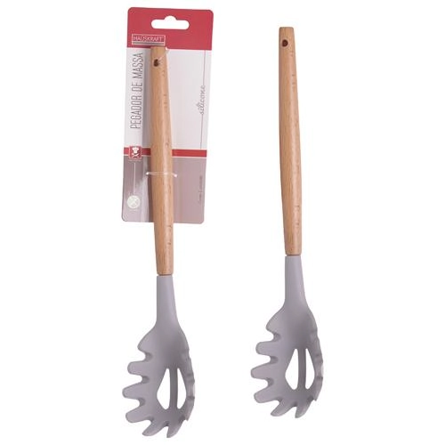 Pegador Hauskraft Massa Silicone Cinza 31cm Un