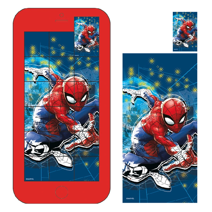 Quebra Cabeca Mao Spiderman Yd 391 Etilux