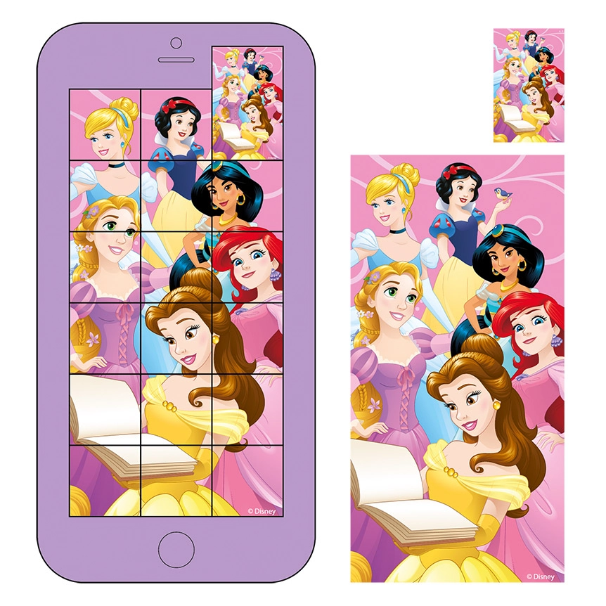 Quebra Cabeca Mao Princesas Yd 390 Etilux