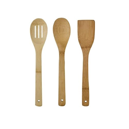 Jg 3 Colheres Bambu