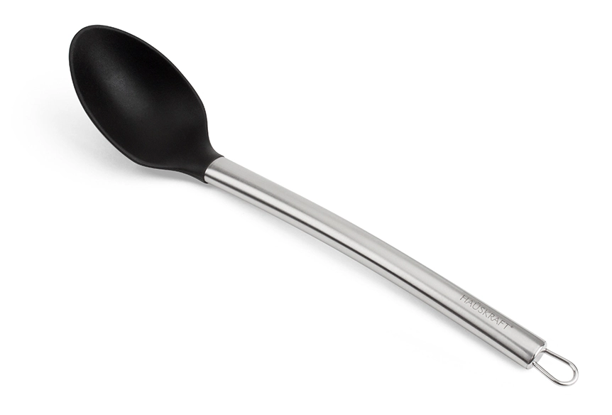Colher Inox 33 cm Preto Hauskraft