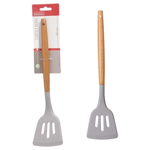 Espatula Hauskraft Vaz Silicone Cb Cinza 31cm Un