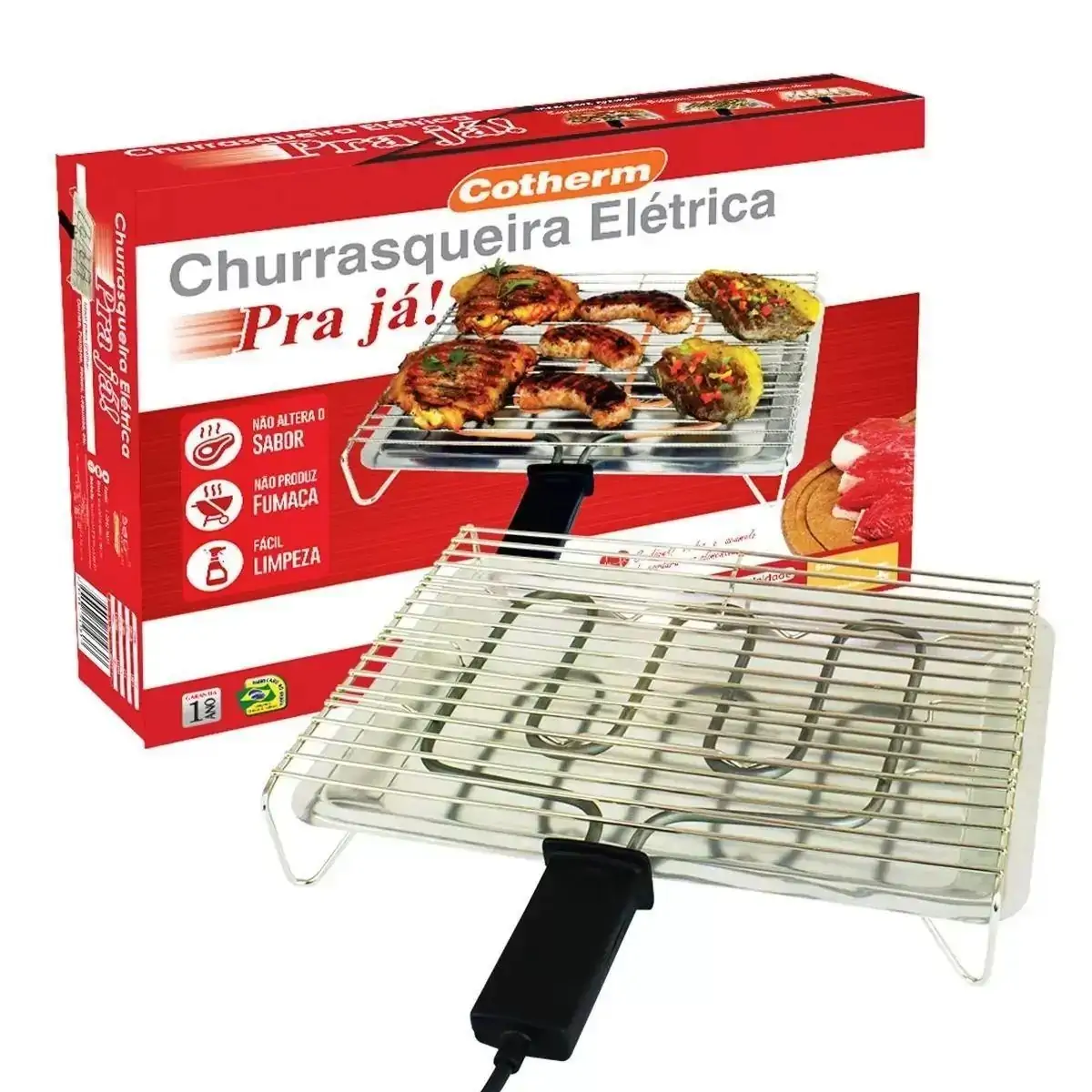 Churrasqueira Eletrica Pra Ja 127v