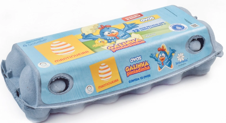 Ovos Galinha Pintadinha C/12