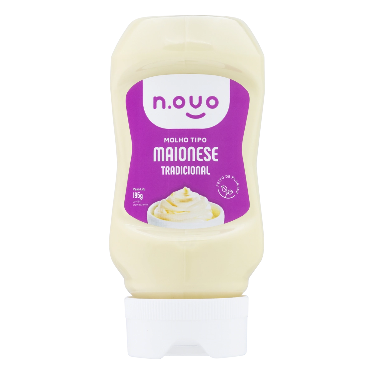 Molho Tipo Maionese Tradicional N.ovo Squeeze 195g