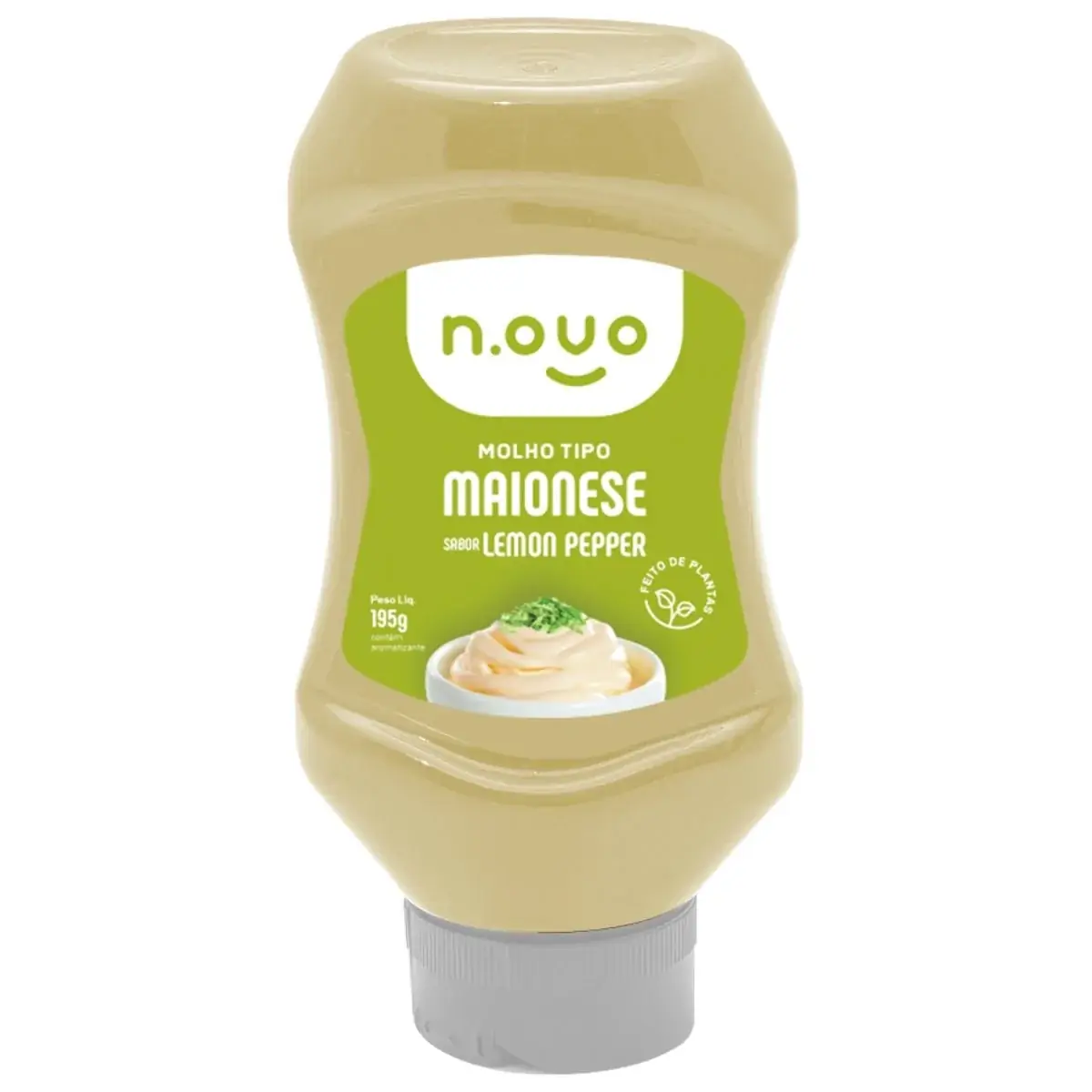 Molho Tipo Maionese Sabor Lemon Pepper 195g