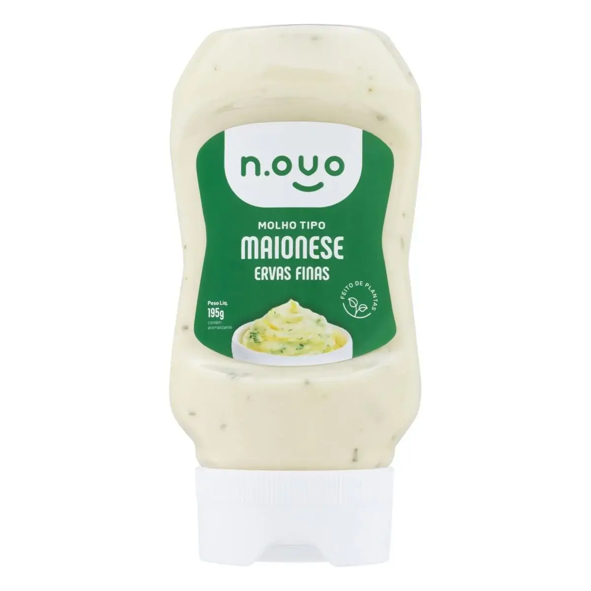 Molho Tipo Maionese Ervas Finas N.ovo Squeeze 195g