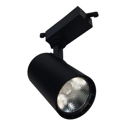 Spot 10 W Para Trilho Eletrificado Bivolt Preto Branco Frio 6000k