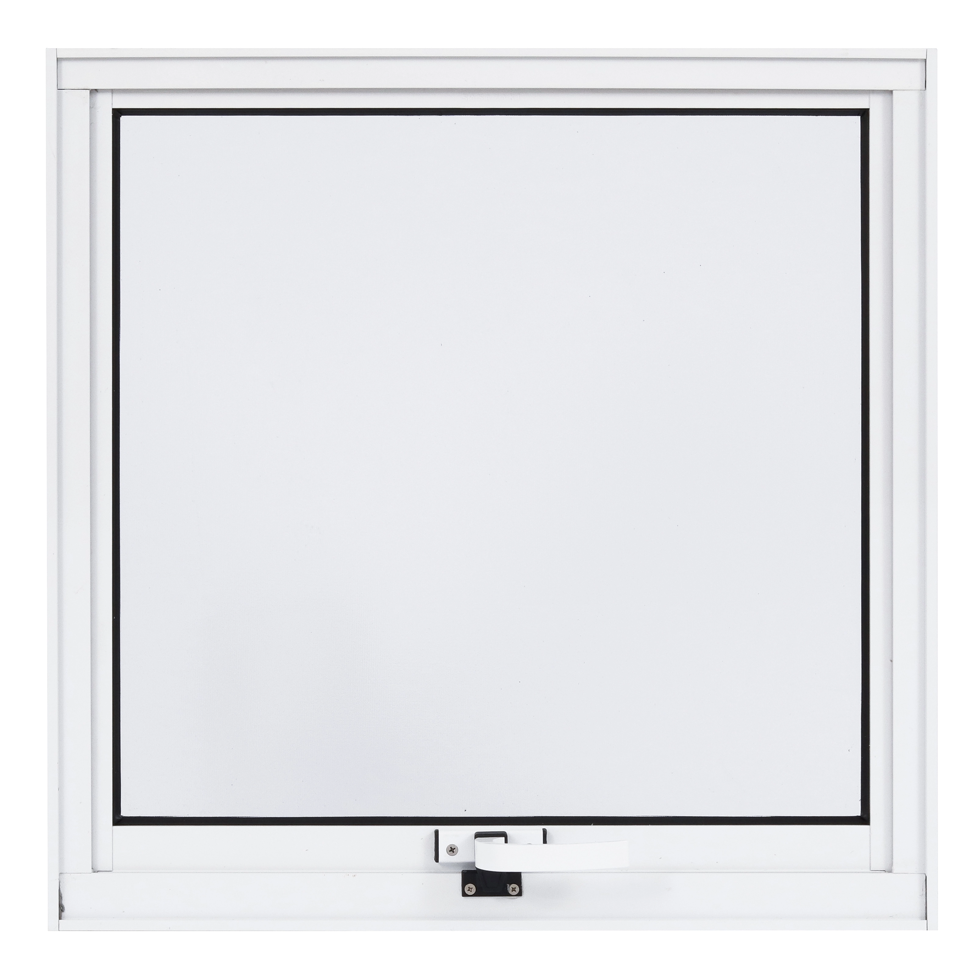 Janela de Alumínio Maxim-ar 60x60cm com Vidro Mini Boreal Alumifort Sasazaki Branca