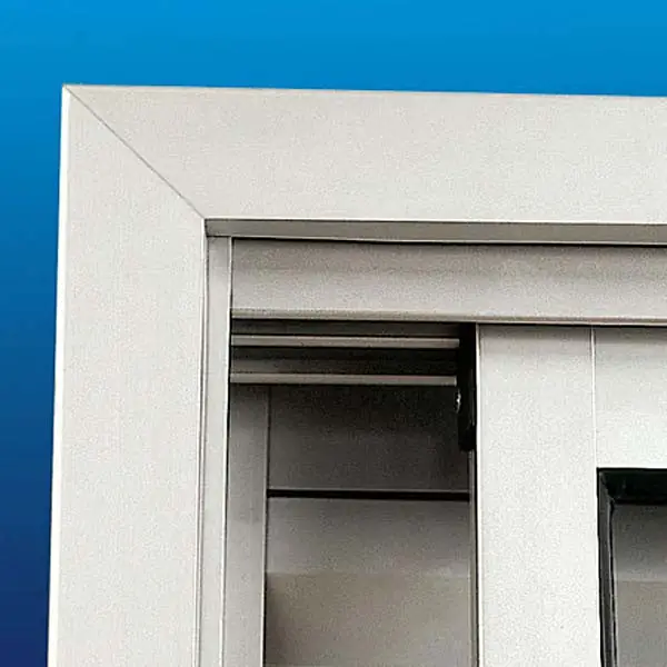 Guarnição Alumínio para Janela Veneziana Integrada Alumifort 120x150x11,8cm Branco Alumifort Sasazaki