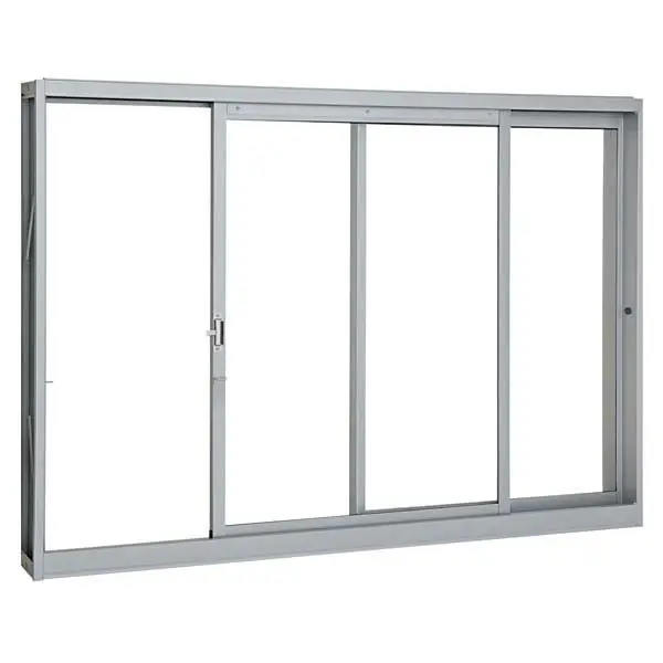 Janela de Aço de Correr 2 Folhas 100x150cm Prátika Sasazaki Branca