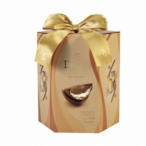 Ovo de Páscoa Cacau Show Dreams Mil Folhas 400g