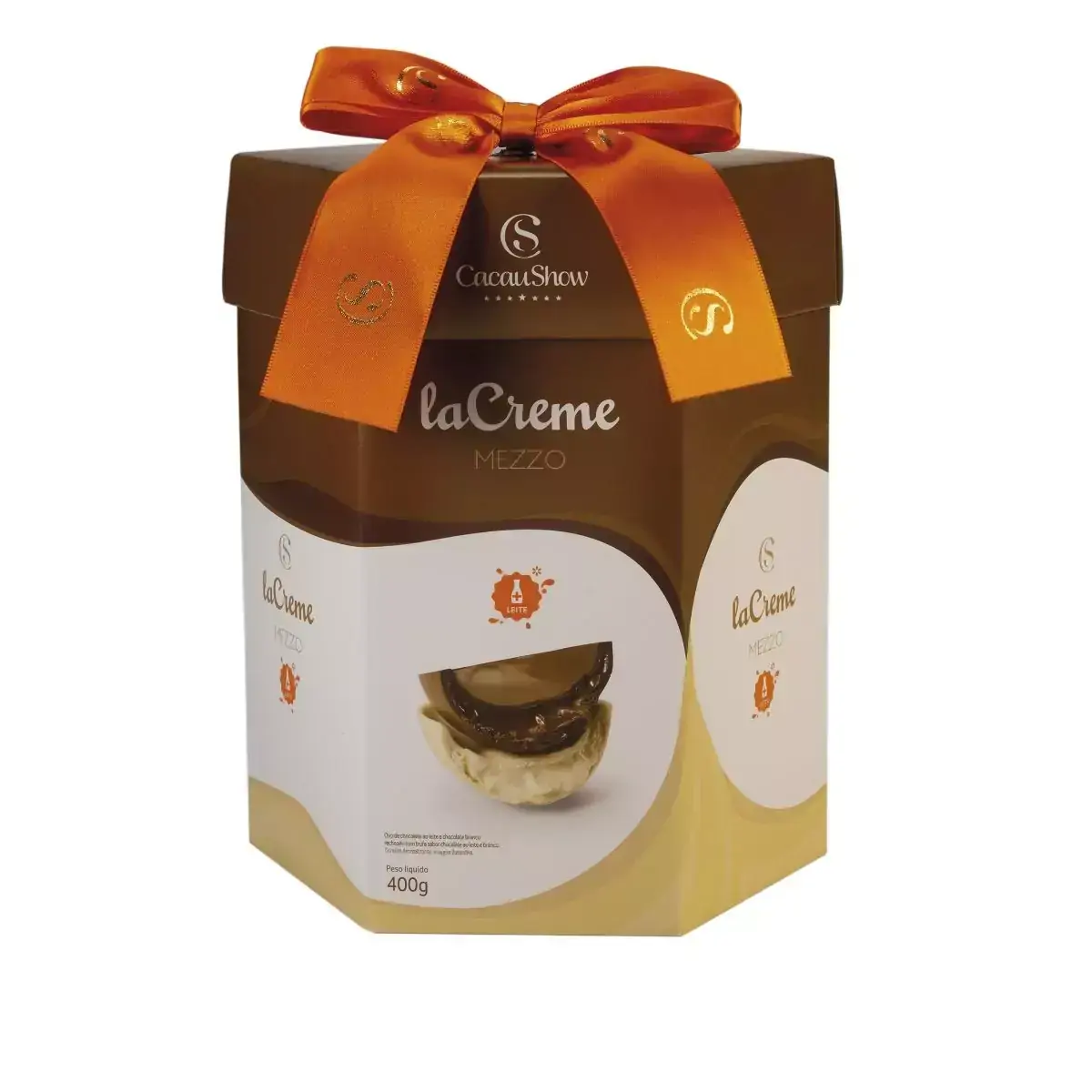 Ovo de Páscoa Recheado La Creme Mezzo Cacau Show 400g