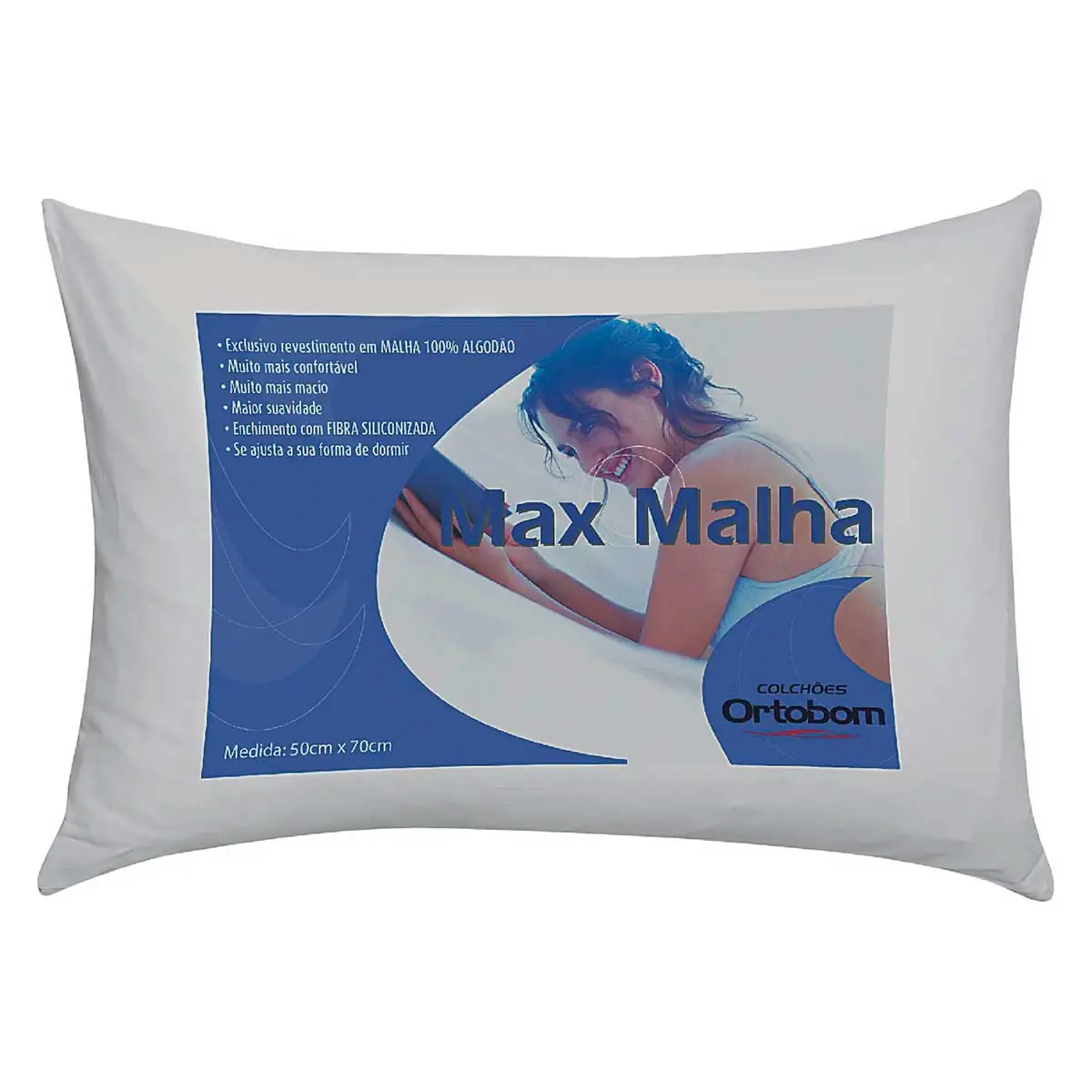 Travesseiro Ortobom Max Malha