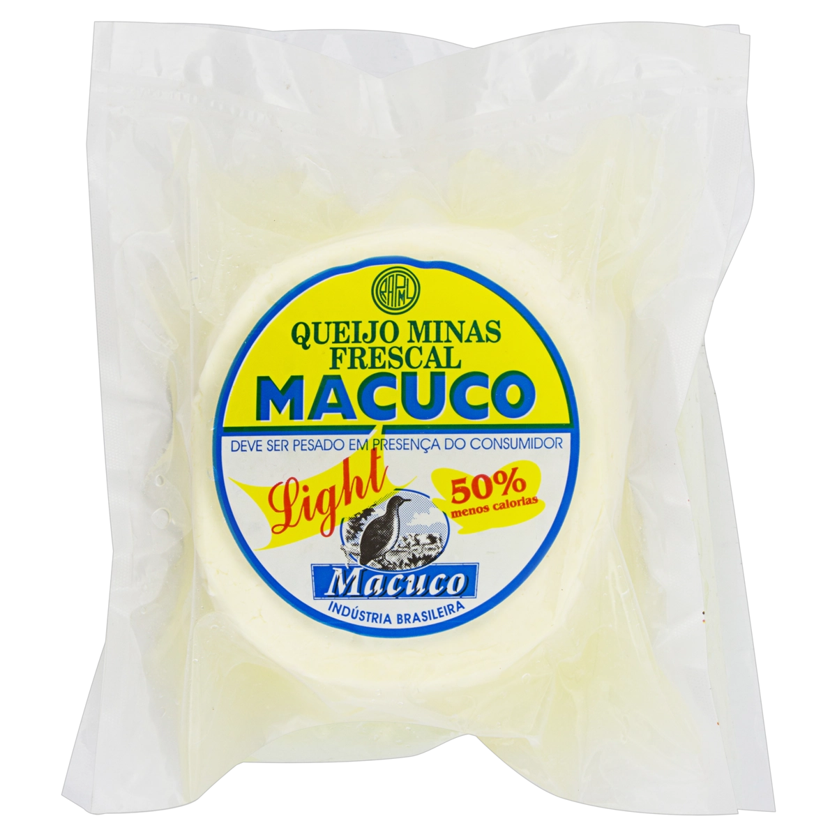 Queijo Minas Frescal Light Macuco