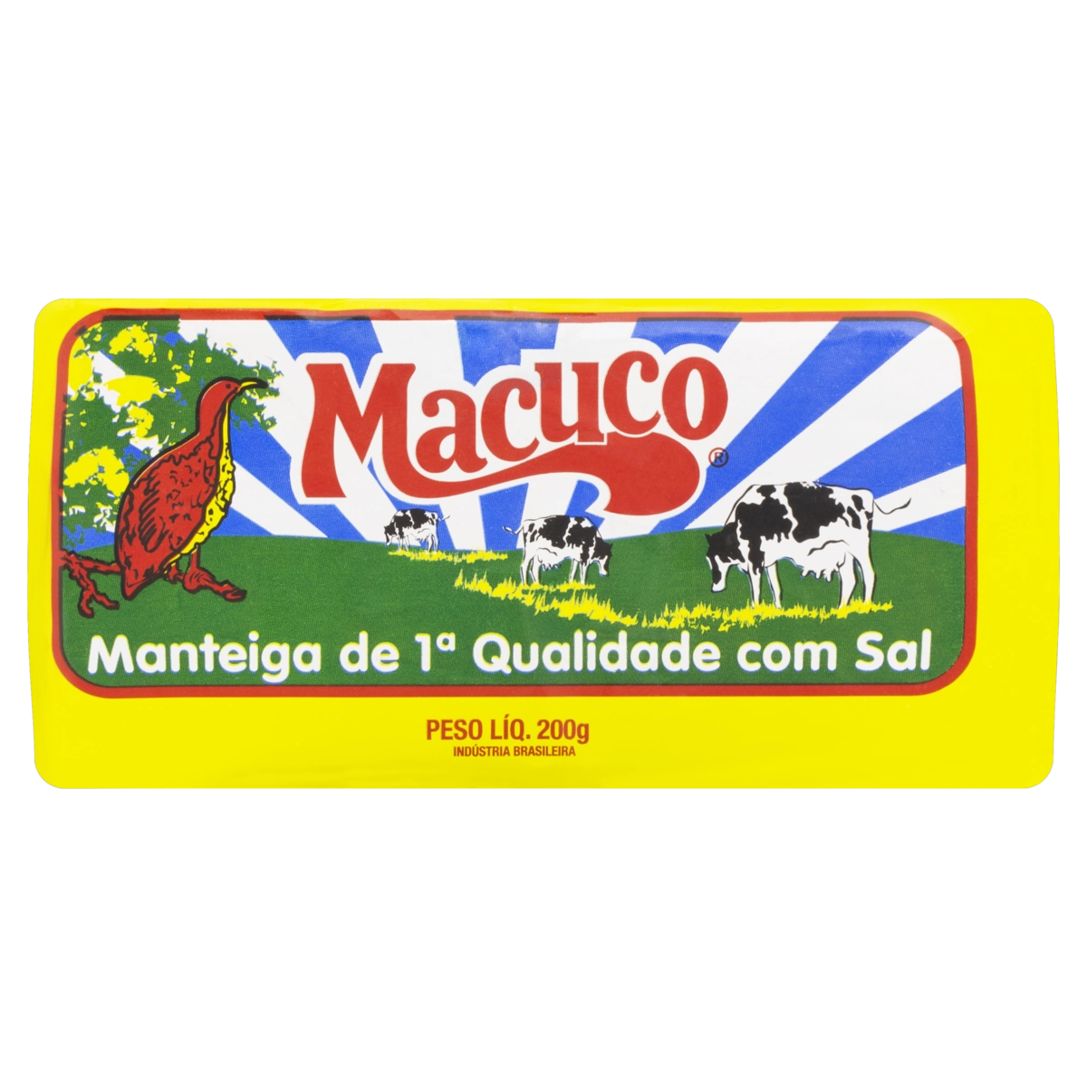 Manteiga Com Sal Macuco 200g