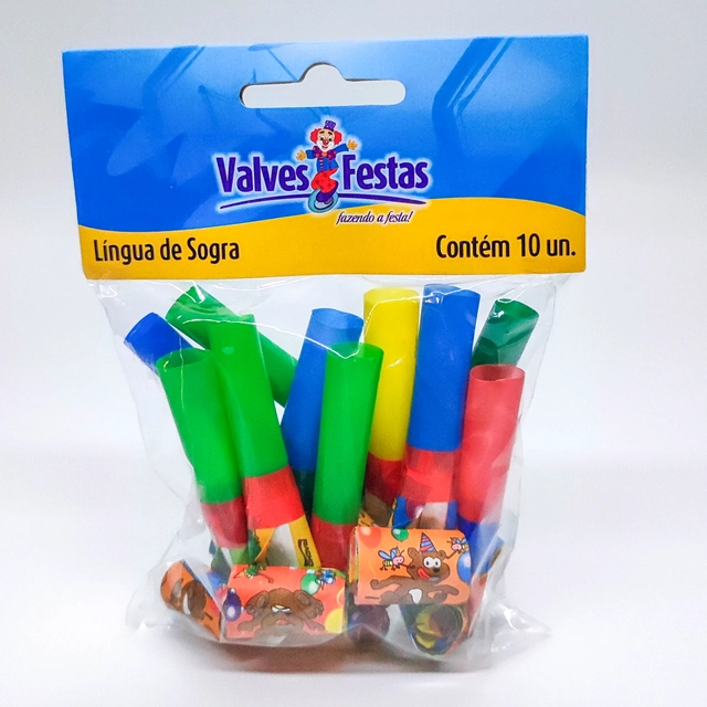 Língua De Sogra Valves Festas 10u