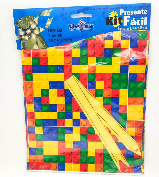 Kit Embalagem Para Presente Valves Festas 43x59cm