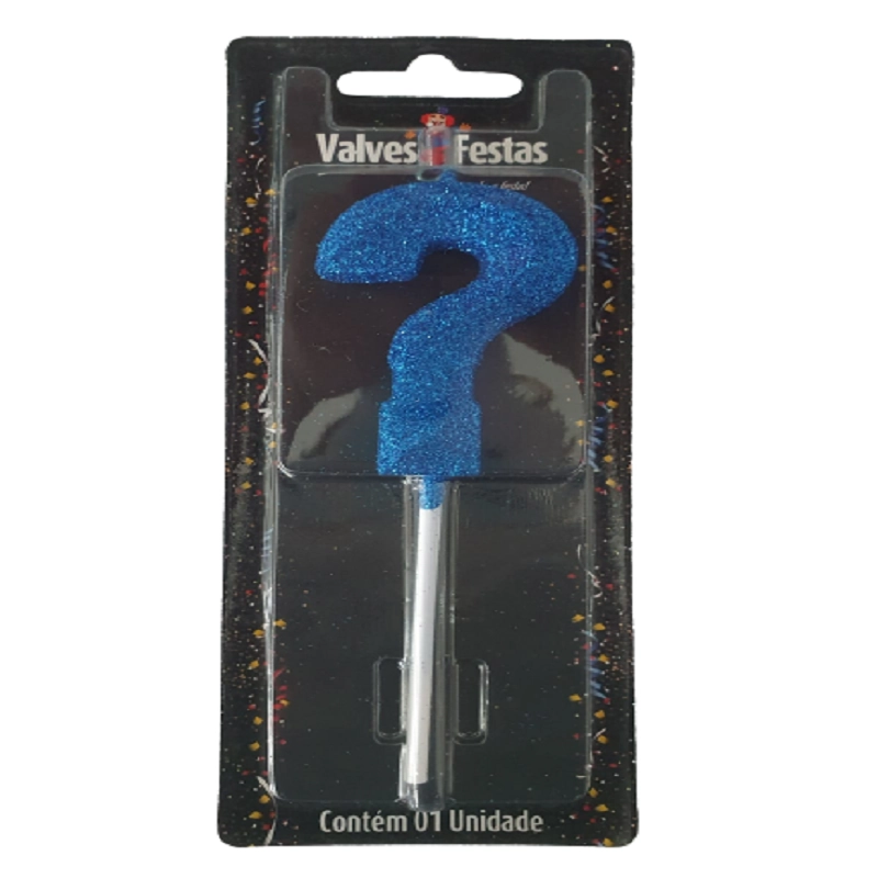 Vela Interrogacao Azul Valves Un