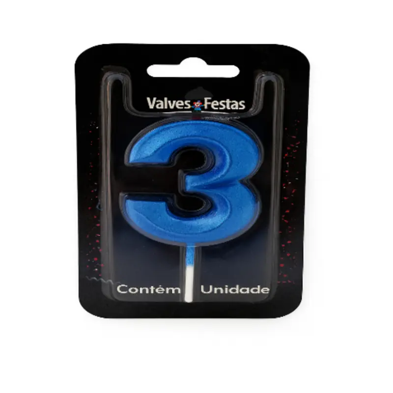 Vela Valves Metalizada Azul N3