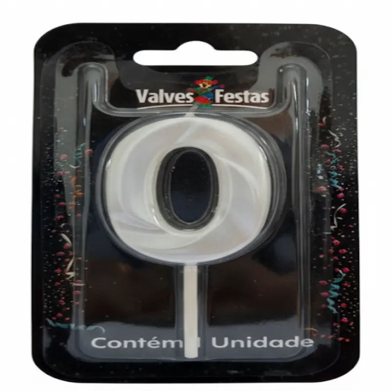 Vela Valves Mini 3d Metalizada Perola N.0