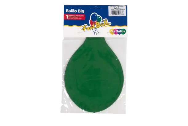 Balao Big Verde Escu 1un