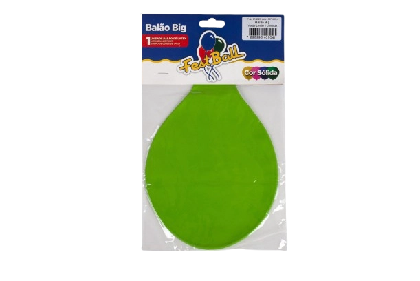 Balao Festball Big Verde Limao Un