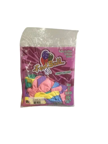Balao Liso 7 C/50 Az Tiff Fest Ball 1x1un
