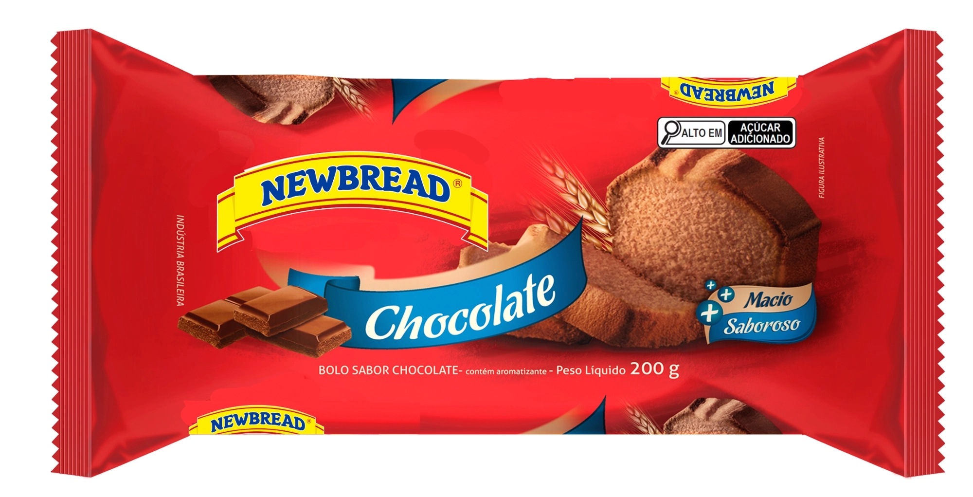 Bolo Newbread 200g Chocolate