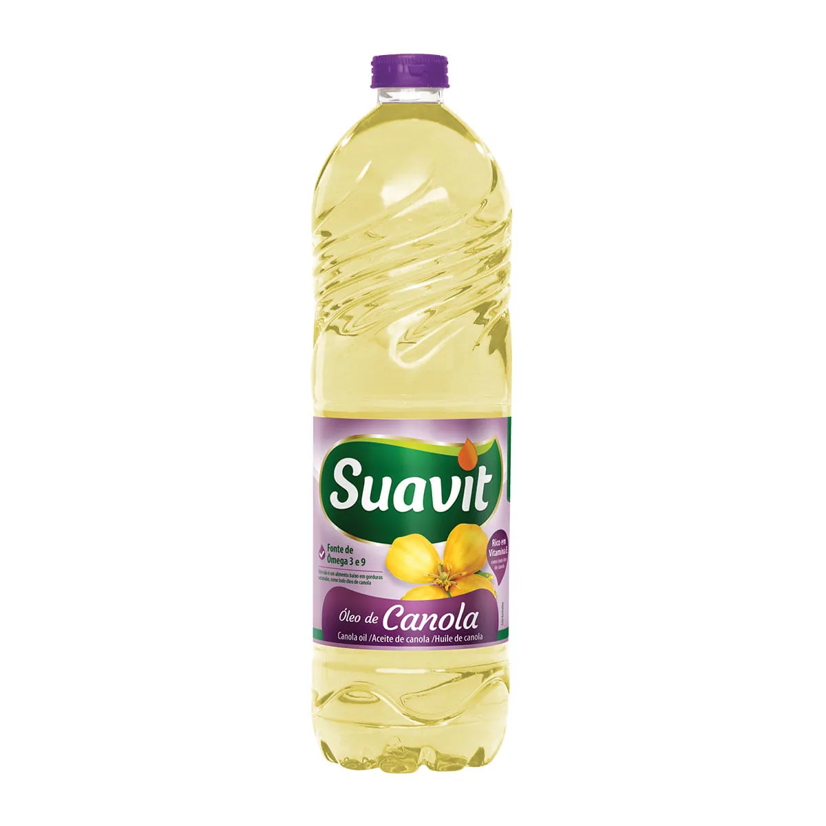 óleo De Canola Tipo 1 Suavit Garrafa 900ml