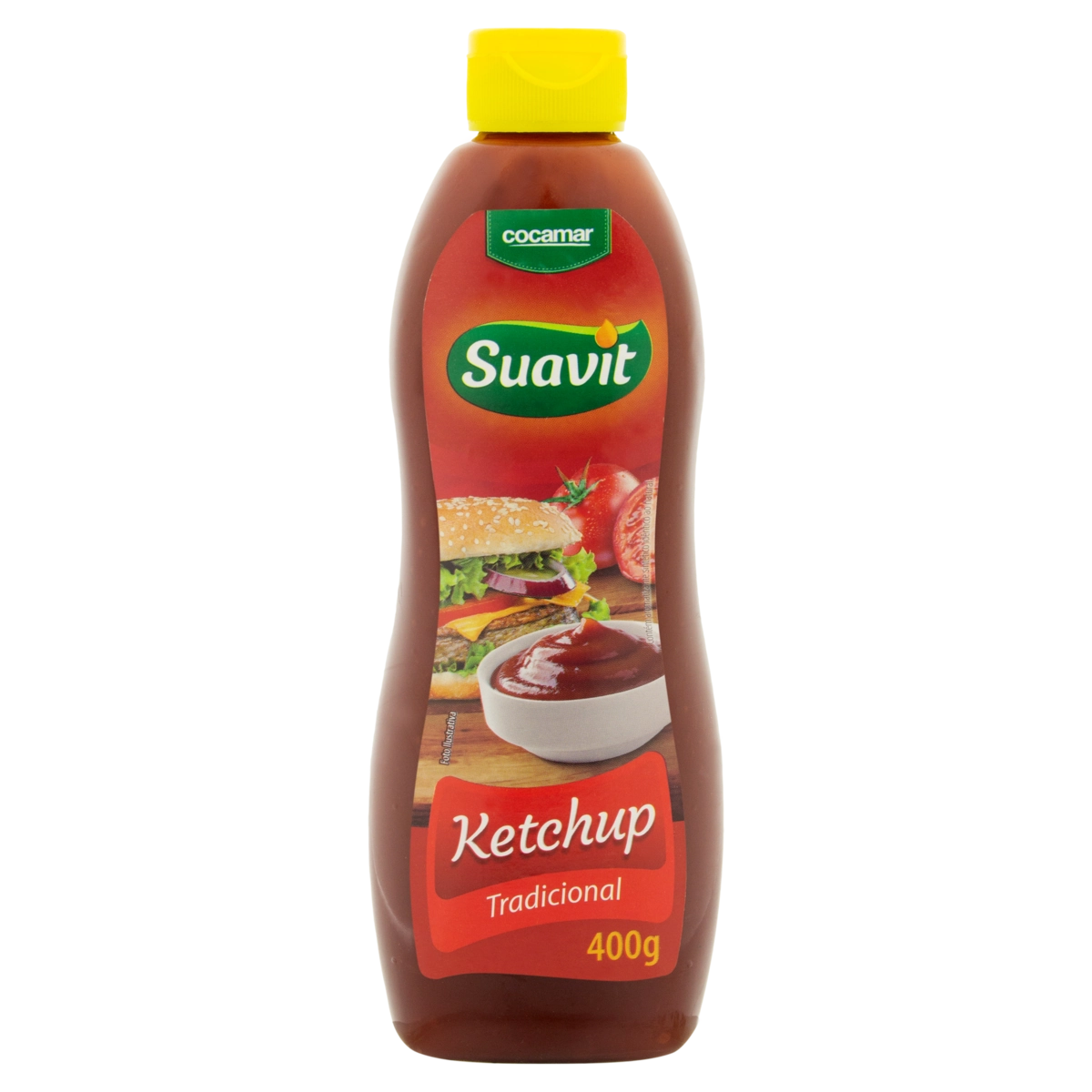 Ketchup Tradicional Suavit Squeeze 400g