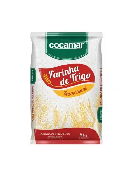Farinha De Trigo 5kg Cocamar