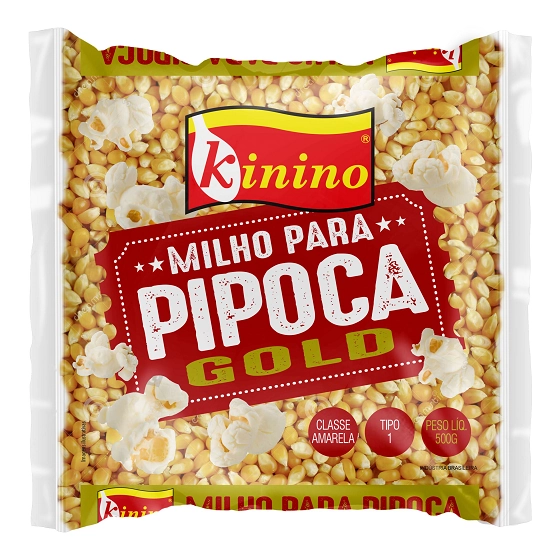 Milho Pipoca Kinino 500g